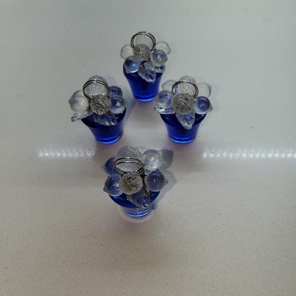 TRUE VINTAGE PLACE CARD HOLDERS - SET OF 4 - Picture 2 of 2